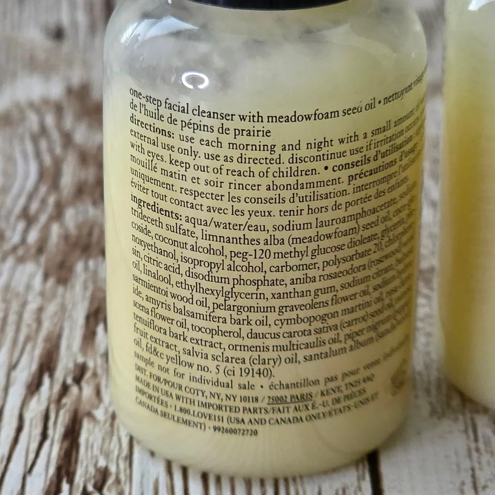 Philosophy Purity Cleanser 1 fl oz each